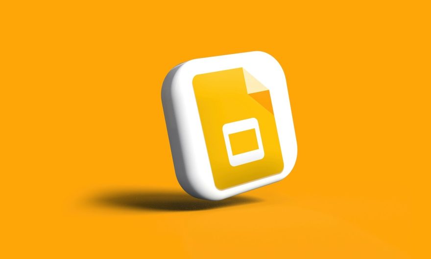 Logo 3D de Google Slides